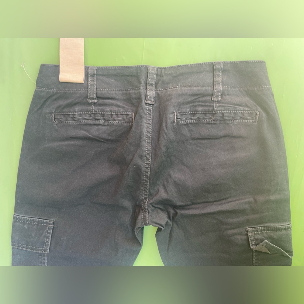 LOW RISE CARGO Sound & Matter Navy Blue Casual Pants NEW WITH TAGS SIZE 0 - Picture 2 of 14